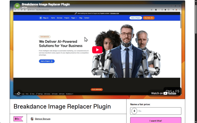 Bd image replacer plugin screenshot1